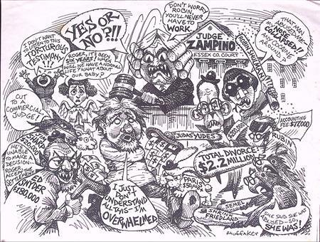 Pentekening Amerika - Al die jazz (lijst optie, Tekeningen), Antiek en Kunst, Kunst | Tekeningen en Fotografie, Verzenden