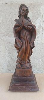 sculptuur, Madonna - 46 cm - Hout