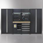 Datona Werkplaatsinrichting PREMIUM met eiken werkblad 315, Doe-het-zelf en Bouw, Ophalen of Verzenden, Nieuw