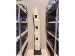 Veiling - decoratieve houten huispaal op standaard 200 cm, Antiek en Kunst