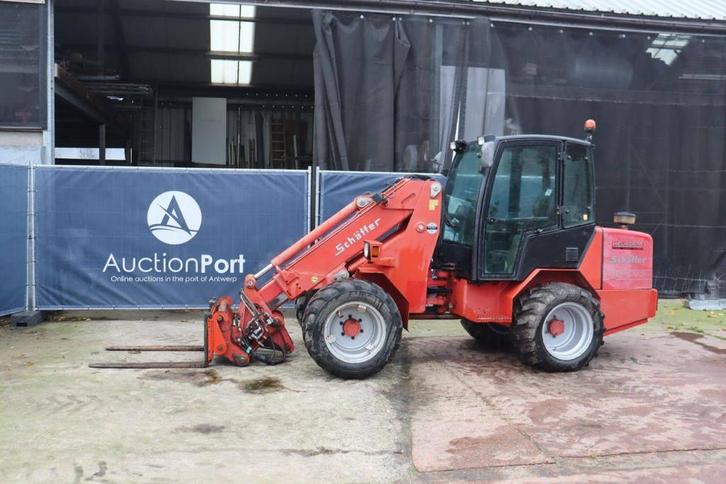 Veiling: Wiellader Schäffer 570TS Diesel 63kW 2005 (Marge), Zakelijke goederen, Machines en Bouw | Kranen en Graafmachines, Ophalen
