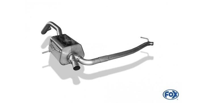 FOX Renault Megane IV GT einddemper - 1x50 type 10 niet zich, Auto-onderdelen, Uitlaatsystemen, Nieuw, Verzenden