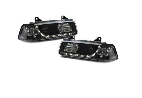 Xenon Look Koplampen met Devil Eyes voor BMW 3 Serie E36, Auto diversen, Tuning en Styling, Ophalen of Verzenden