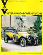 1974 VETERAN AND VINTAGE MAGAZINE 5 ENGELS, Livres, Autos | Brochures & Magazines, Ophalen of Verzenden