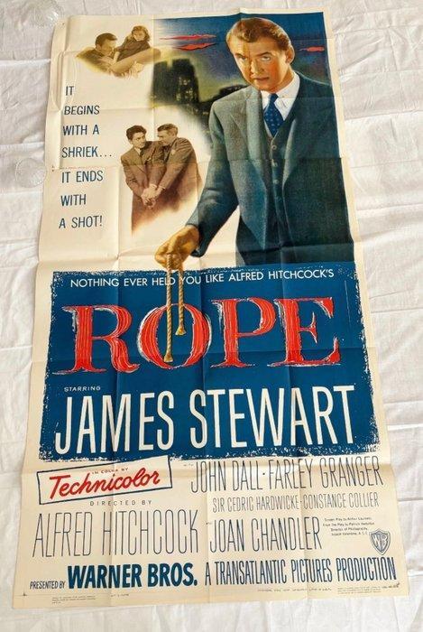 Warner Bros - ROPE - ROPE Original Three Sheet Near Mint, Collections, Cinéma & Télévision