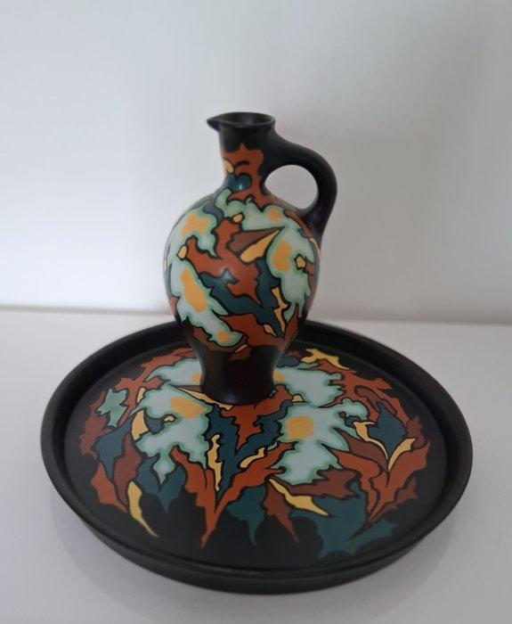 Regina - Schaal (2) - Melba - Aardewerk - Regina schaal met, Antiek en Kunst, Kunst | Designobjecten