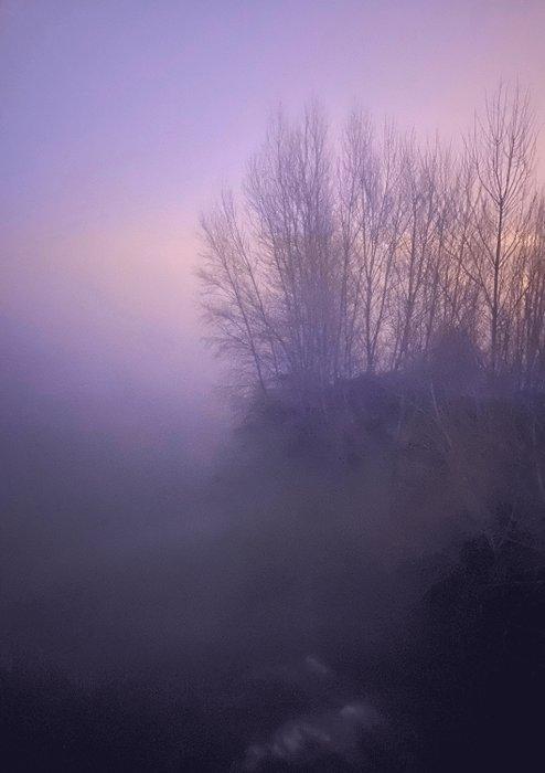 Caroline Schilling - BRUME DE LOIRE - Tirage pigmentaire sur, Antiek en Kunst, Kunst | Schilderijen | Modern
