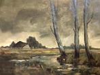 Theo Bogaert (1915-2000) - Abstract landschap met hoeve