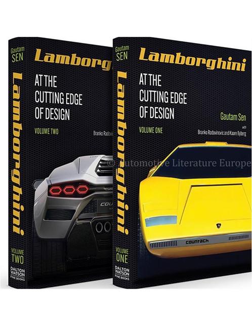LAMBORGHINI AT THE CUTTING EDGE OF DESIGN (2 BOEKEN), Boeken, Auto's | Boeken