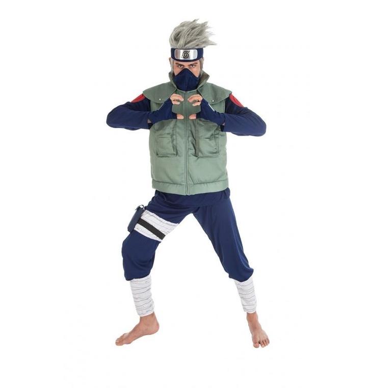 Kostuum Kakashi Hatake Naruto, Kleding | Heren, Carnavalskleding en Feestkleding, Nieuw, Verzenden