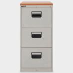 VFM dossierkast, aluminium, 104 x 47 cm, incl. 3 laden *s..., Huis en Inrichting, Ophalen of Verzenden, Gebruikt