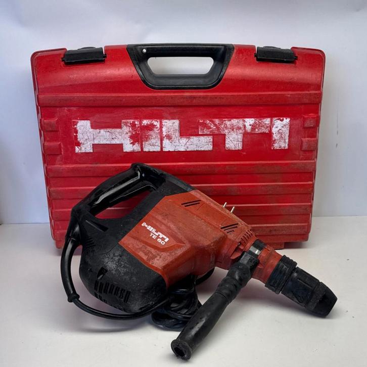 Hilti TE 60 Boorhamer 1350W in Koffer | Gebruikt, Doe-het-zelf en Bouw, Gereedschap | Boormachines, Nieuw, Ophalen of Verzenden