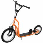 Kinderstep - Stadsscooter - Luchtbanden - Oranje, Fietsen en Brommers, Ophalen of Verzenden, Nieuw