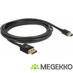 DeLOCK 84928 DisplayPort kabel 2 m Mini DisplayPort Zwart, Computers en Software, Nieuw, Verzenden