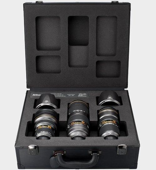 Nikon Triple F2.8 Zoom Lens Set - 100th Anniversary Edition, Audio, Tv en Foto, Fotocamera's Analoog