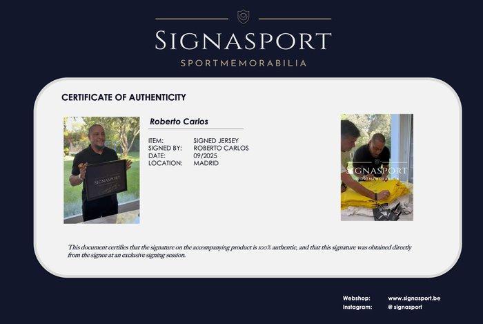 Real Madrid - Football - Roberto Carlos - 2025 - T-shirt, Collections, Collections Autre