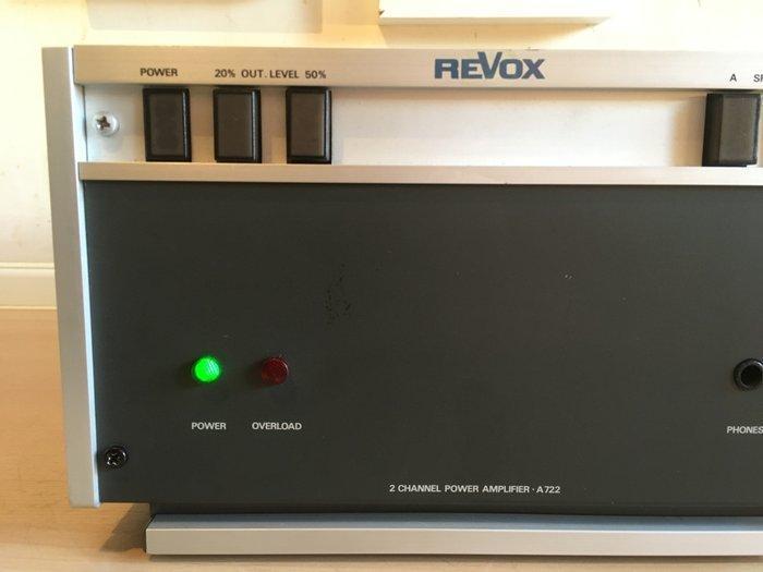 Revox - Un amplificateur 722 Amplificateur principal à, Audio, Tv en Foto, Radio's