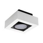 Kanlux - Moderne grote AR111 - ES111 plafondspot wit, Nieuw, Trendy verlichting, Metaal, Verzenden