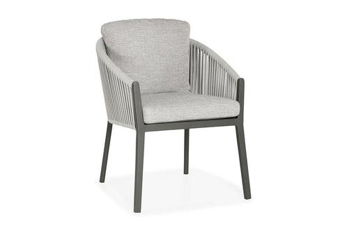 Suns Avero eetstoel Fishbone weaving camel sand |, Tuin en Terras, Tuinsets en Loungesets