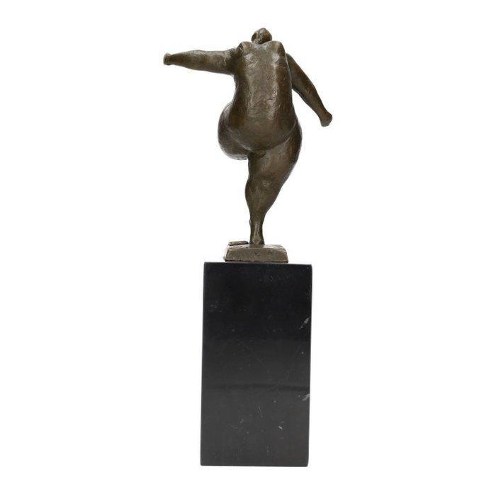 Beeldje - Dancing lady - Brons, Marmer, Antiquités & Art, Art | Objets design