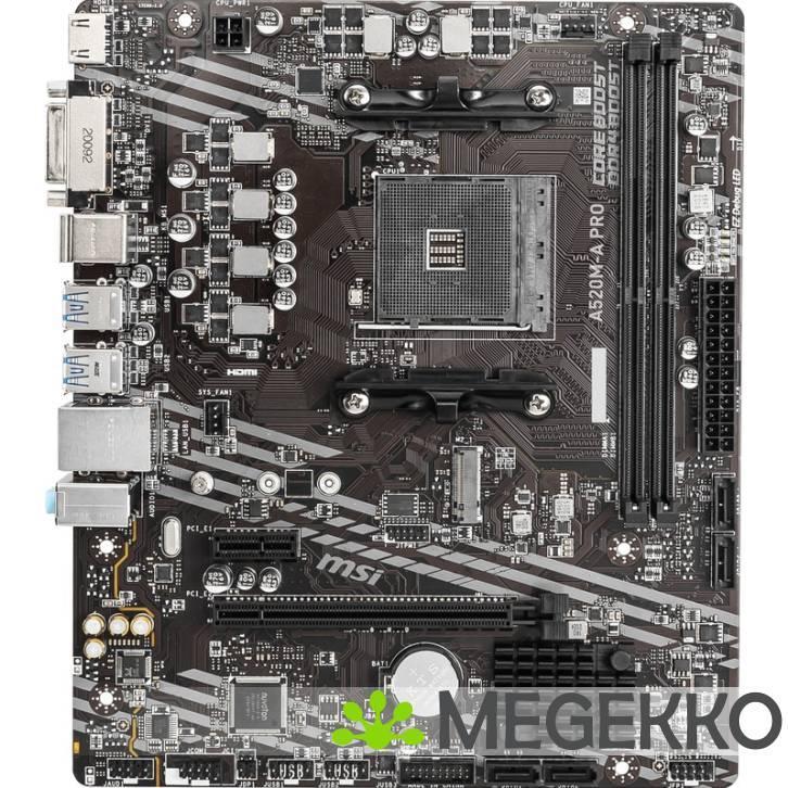 MSI A520M-A PRO, Computers en Software, Overige Computers en Software, Nieuw, Verzenden