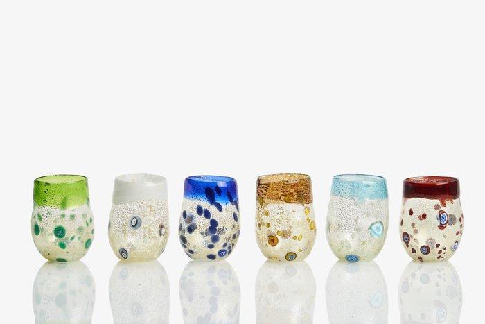 Ribes Atelier - Maryana Iskra - Drinkset (6) -, Antiek en Kunst, Antiek | Glaswerk en Kristal