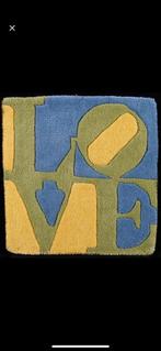 Galerie f - Robert Indiana - amour - Tapis - 40 cm - 40 cm -, Antiek en Kunst