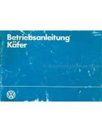 1984 VOLKSWAGEN KEVER 1200 INSTRUCTIEBOEK DUITS