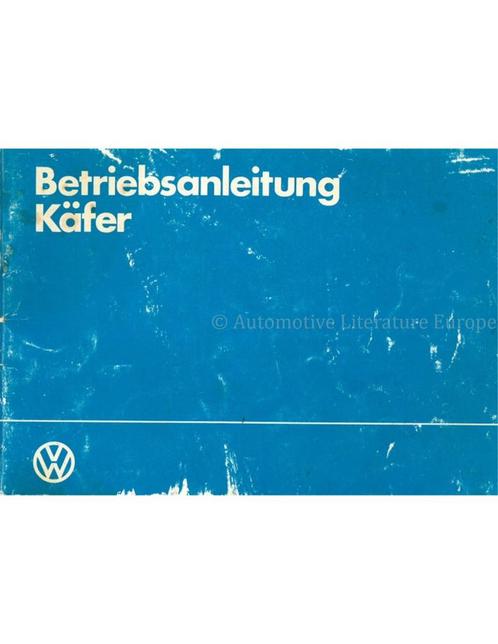 1984 VOLKSWAGEN KEVER 1200 INSTRUCTIEBOEK DUITS, Auto diversen, Handleidingen en Instructieboekjes