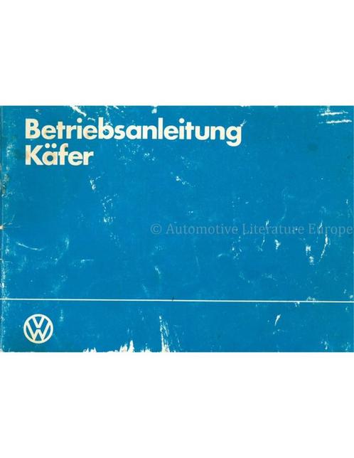 1984 VOLKSWAGEN KEVER 1200 INSTRUCTIEBOEK DUITS, Autos : Divers, Modes d'emploi & Notices d'utilisation