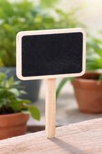 Herbruikbare krijtbord plantenetiketten, Verzenden, Nieuw