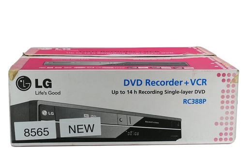 LG RC388P | VHS / DVD Combi Recorder | NEW IN BOX, TV, Hi-fi & Vidéo, Lecteurs vidéo, Envoi