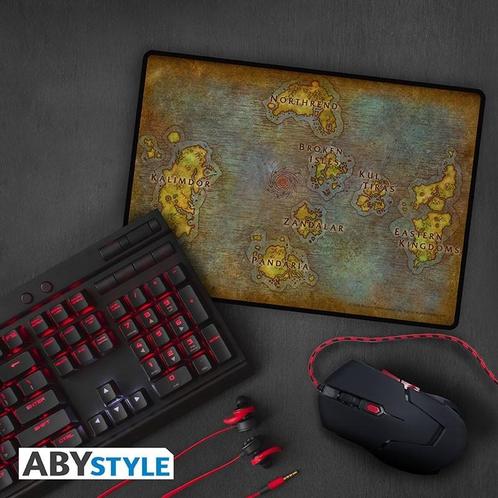 World of Warcraft Map Gaming Muismat, Verzamelen, Film en Tv, Ophalen of Verzenden