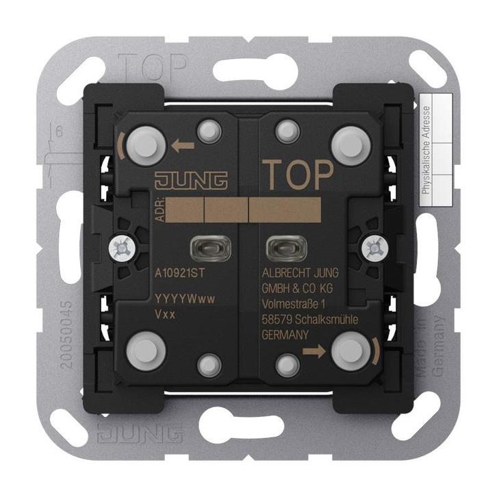 JUNG KNX F10 Universeel 2-Kanaals Drukknopmodule - A10921ST, Doe-het-zelf en Bouw, Elektriciteit en Kabels, Verzenden