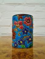 Émaux de Longwy - Miniatuur cilindervaas - zeer gevarieerd