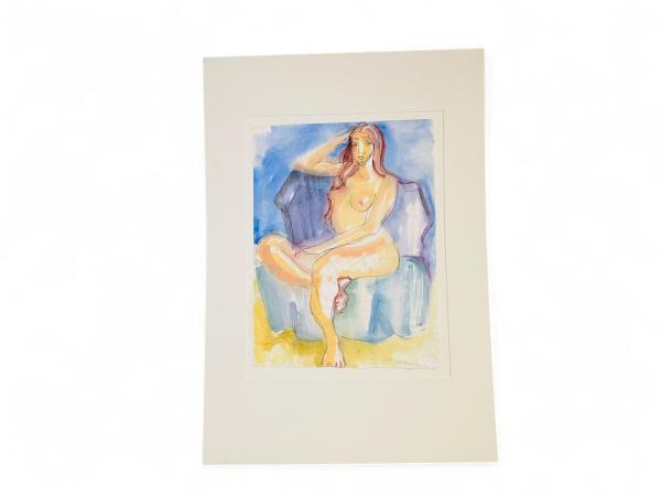 Veiling - Uniek Rob Aussen (1938-2024) | Origineel Aquarel, Antiek en Kunst, Kunst | Schilderijen | Abstract