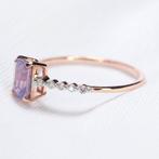 Zonder minimumprijs - Ring - 14 karaat Roségoud - 1.16ct., Nieuw