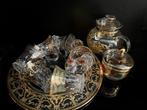 Antica cristalleria italiana - Koffie- en theeservies (9) -