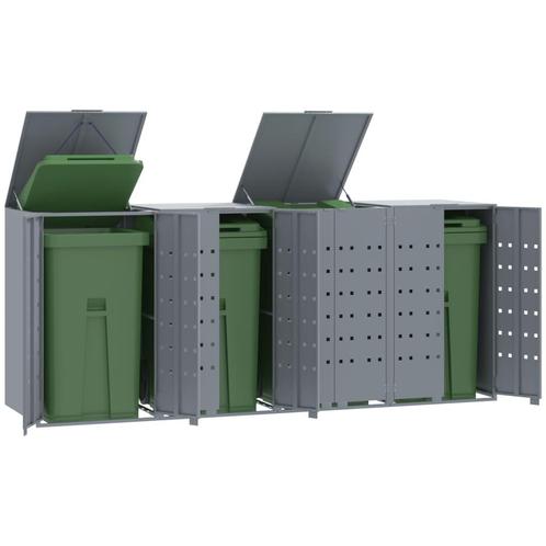 vidaXL Containerberging voor 4 containers 276x79x117 cm, Doe-het-zelf en Bouw, Containers, Verzenden