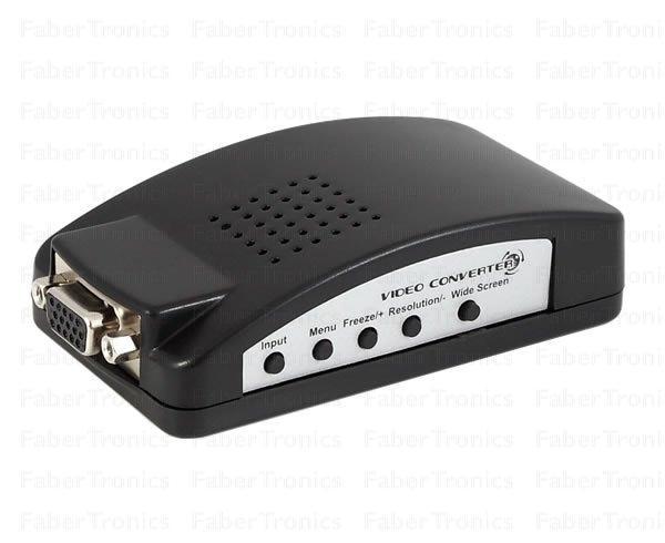 Composite naar VGA converter - Huismerk, Audio, Tv en Foto, Videocamera's Digitaal, Ophalen of Verzenden