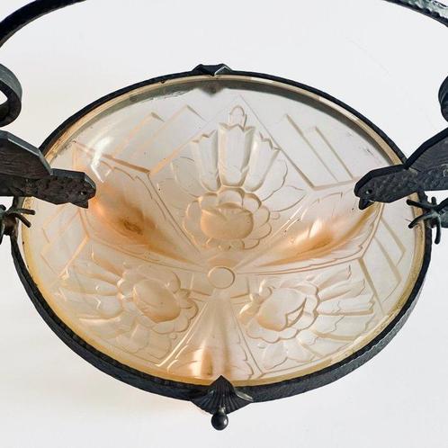 Muller Frères - Tafelmiddenstuk - Gietijzer, Antiek en Kunst, Antiek | Glaswerk en Kristal
