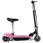 vidaXL Step elektrisch met zitje 120 W roze, Fietsen en Brommers, Steps, Verzenden, Nieuw