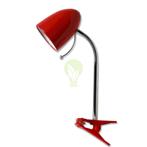 LED Bureau/Tafellamp met klem | Rood, Maison & Meubles, Verzenden