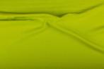 Bi-stretch stof limoengroen - Polyester stof 10m op rol, Hobby en Vrije tijd, Stoffen en Lappen, 200 cm of meer, Nieuw, Groen