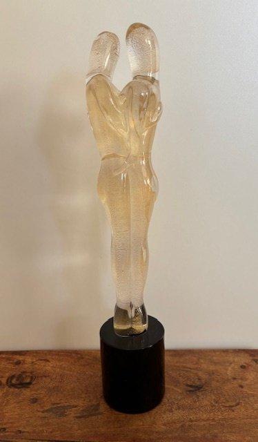 Beeldje, Giuliano Tosi - Lovers - 37,5 cm - 37.5 cm -, Antiek en Kunst, Antiek | Glaswerk en Kristal