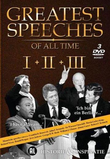 Greatest speeches of all time 1-3 (dvd tweedehands film) beschikbaar voor biedingen