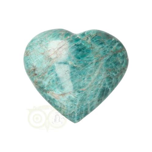 Blauwe Apatiet hart Nr 10 - 149 gram, Handtassen en Accessoires, Edelstenen, Nieuw, Verzenden