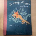 André Verdet / Elsa Henriquez - Le Loup et moi - 1950, Antiek en Kunst