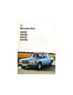 1979 MERCEDES BENZ S KLASSE BROCHURE NEDERLANDS, Boeken, Ophalen of Verzenden, Nieuw