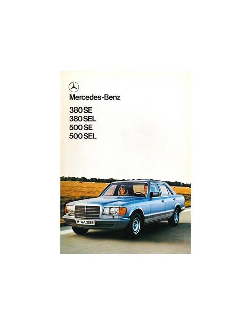 1979 MERCEDES BENZ S KLASSE BROCHURE NEDERLANDS, Boeken, Auto's | Folders en Tijdschriften, Ophalen of Verzenden